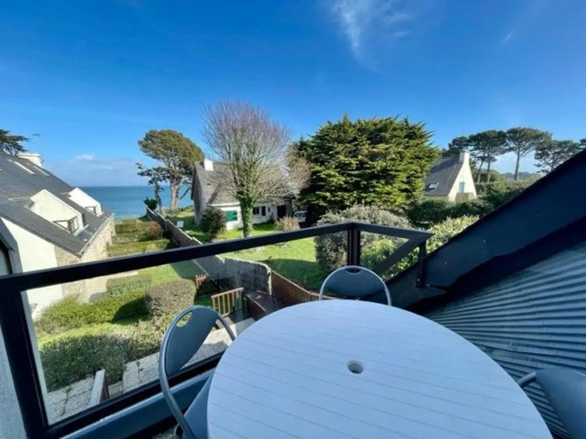 Appartement Bord De Mer A Saint-Pierre-Quiberon Avec Balcon Et Garage - Fr-1-478-181